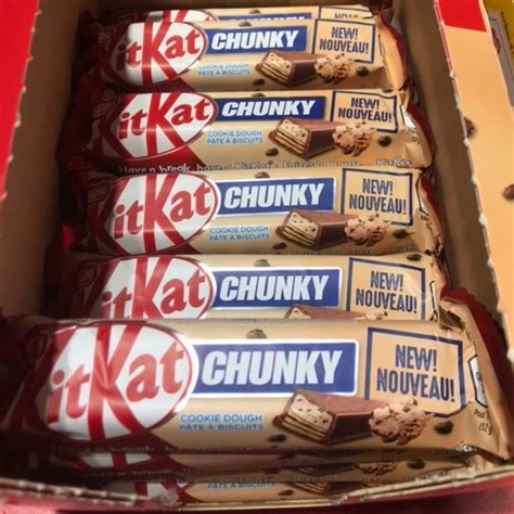 Junk Food Canada On Instagram “new Kitkat Chunky Cookie Dough 🍪 Shared By Xxymichael Who