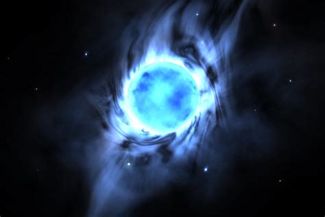 Blue Supernova Explosion Wallpaper