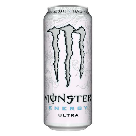 White Monster Energy