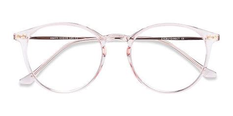 amity round rose gold full rim eyeglasses eyebuydirect cute glasses frames glasses frames