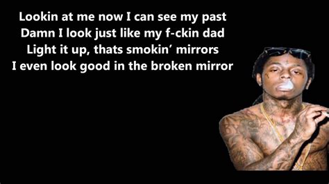 Mirror Lil Wayne Feat Bruno Mars Lyrics On Screen Hd Youtube