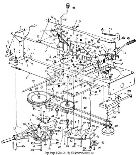 Mtd Riding Mower Parts Diagram