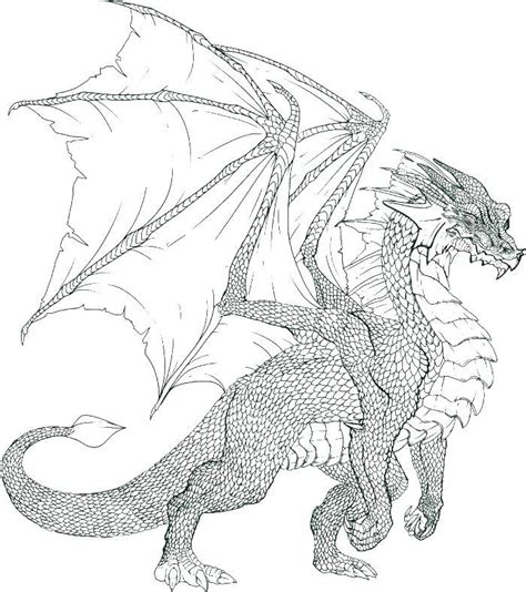 Dragon Coloring Pages Printable Dragon Coloring Page Adult Coloring