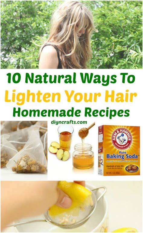 How To Lighten Your Hair With Lemon Juice And Baking Soda Kropkowe Kocie