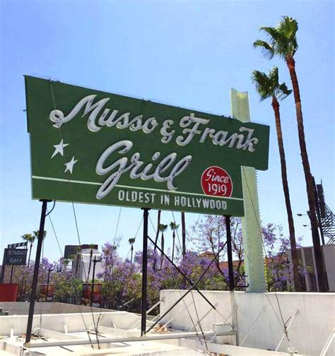 The Daring Gourmet Dines Out The Musso And Frank Grill Hollywoods