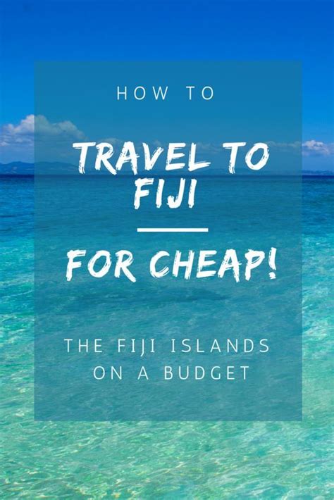 Insider Guide How To Travel To Fiji For Cheap Snorkels To Snow
