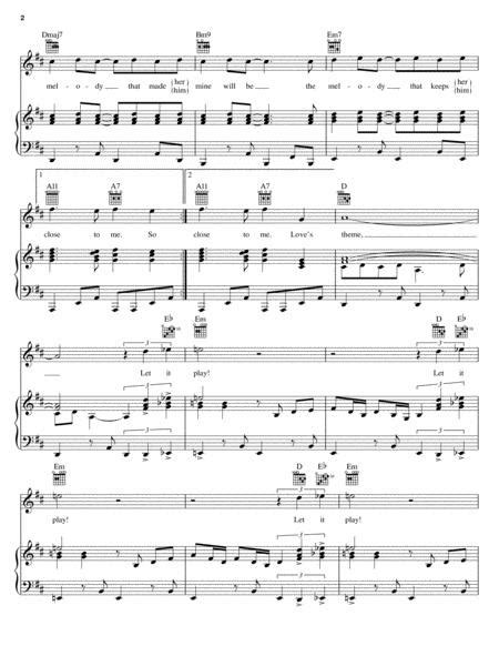 Download Digital Sheet Music Of Barry White For Piano Vocal And Guitar