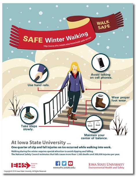 Helpful Hints When Walking On Snow Or Ice Environmental Health And