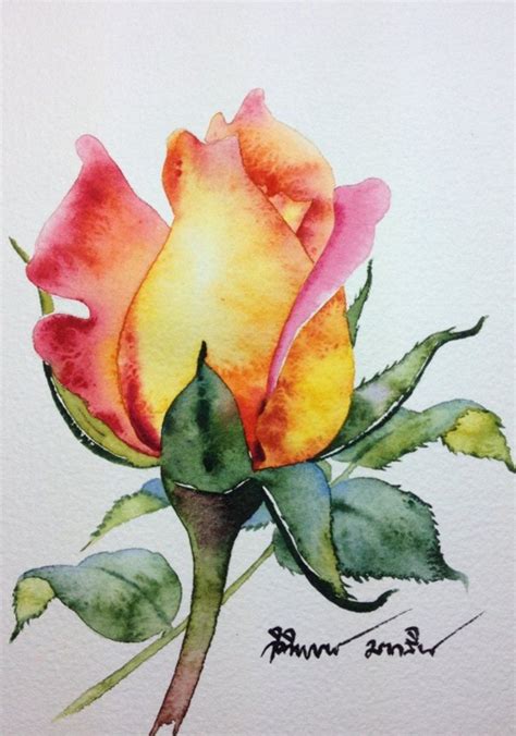 See more ideas about flower art, art, doodle art. 40 Very Easy Watercolor Painting Ideas For Beginners ...