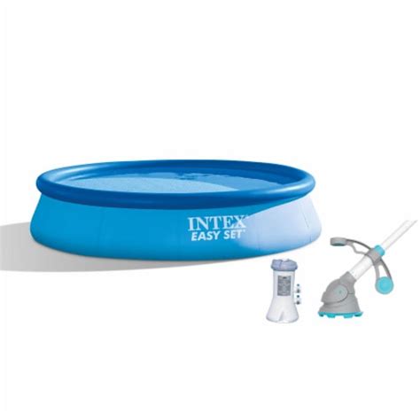 Intex 12ft X 30in Easy Set Above Ground Pool With Filter Pump