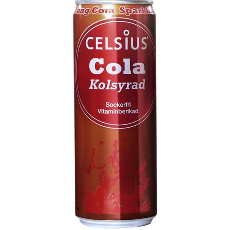 Celsius Energy Drink Cola 355ml • Se Priser 11 Butiker