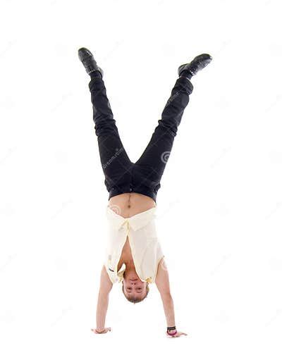 upside down man stock image image of sensuality little 7620897