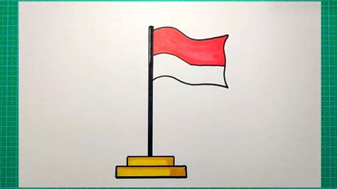 Detail Gambar Mewarnai Bendera Merah Putih Koleksi Nomer 10
