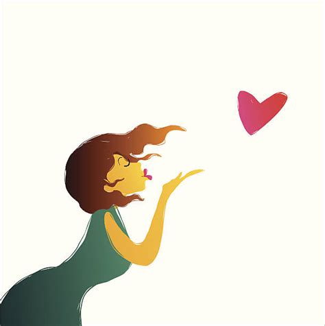 Best Blowing A Kiss Illustrations Royalty Free Vector Graphics And Clip Art Istock