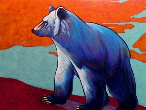 Spirit Bear By Joe Triano Spirit Bear Bear Art Bear Paintings