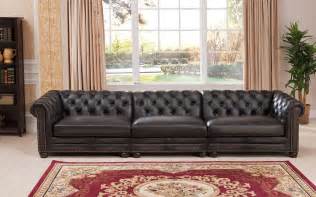 Madison Grey Leather 3 Piece Sofa From Amax Leather