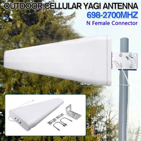 Mhz G G Directional Outdoor Cellular Yagi Antenna N Female