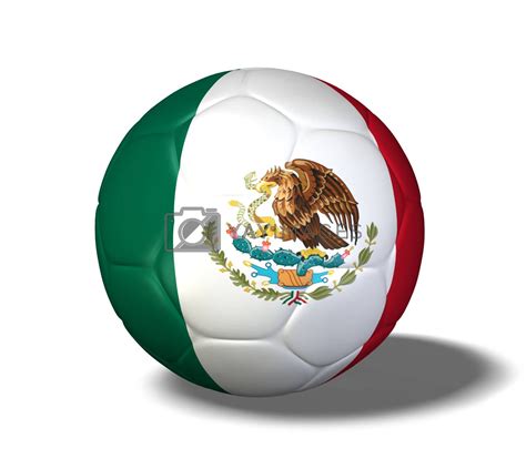 3d soccer ball with mexico team flag, world football cup. Mexico Soccer Ball Royalty Free Stock Image | Stock Photos ...