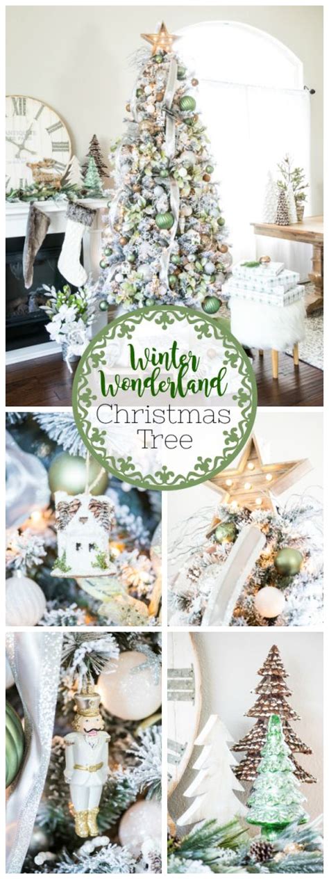 Metallic Winter Wonderland Christmas Tree With Images Christmas