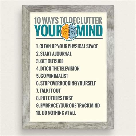 10 Ways To Declutter Your Mind Declutter Your Mind Counseling