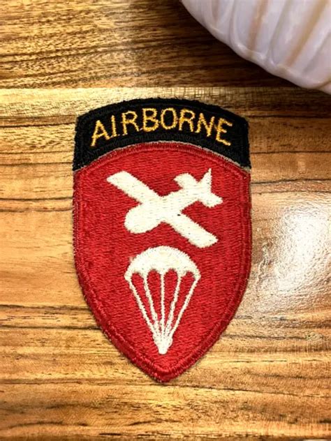 Us Army Airborne Command Original Ww2 Patch Glider Paratrooper