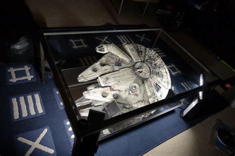 A custom boba fett themed coffee table with a subtle surprise. Best Coffee table ever! | For the Home | Pinterest ...