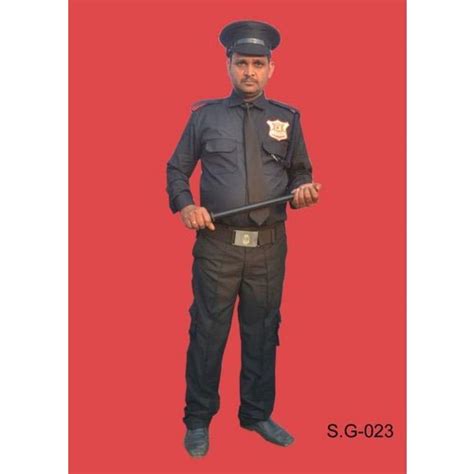 Cotton Sg 023 Mens Security Guard Uniform At Rs 550set In Agra Id