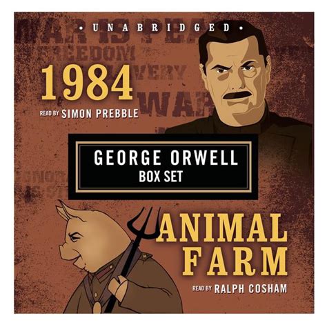 1984animal Farm George Orwell Boxed Set