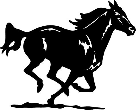 Horse Silhouette Clip Art Horse Png Download 974793 Free