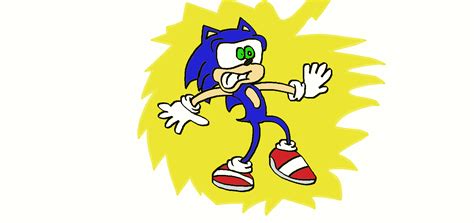 Sonic The Electrocuted Hedgehog By Mr R0bby R0b On Deviantart