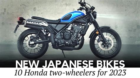 10 New Honda Motorcycles And Scooters With Improved Designs And Tech For