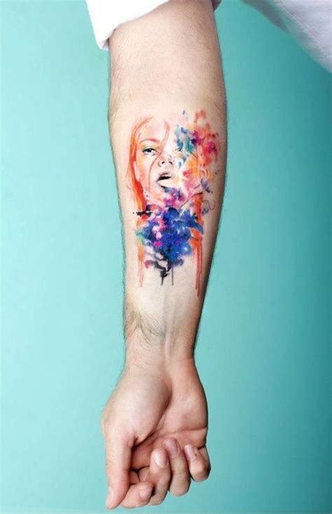Watercolor Tattoos That Perfectly Replicate The Medium Watercolor My Xxx Hot Girl