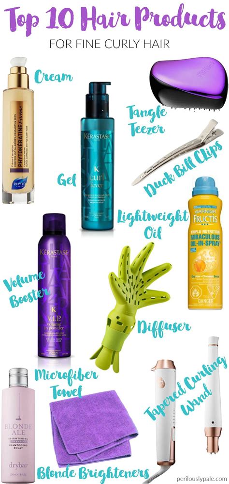 If your curly hair has been looking a little lank and blah recently, you may be in need of a good clarifying treatment. Top 10 Hair Products for Fine, Curly Hair | Fine curly ...