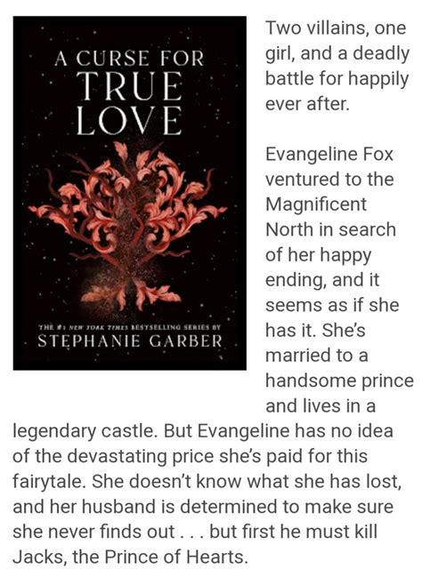 A Book With The Title For A Curse For True Love Written By Stephanie