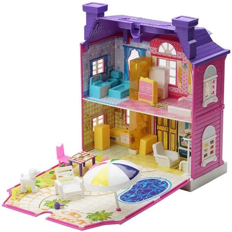 Doll House Miniature Toy House Model Set With Light Music Simulate