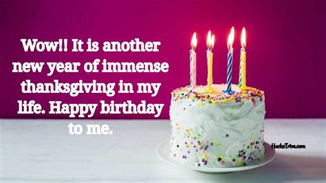 Heartfelt Birthday Wishes For Myself Ultima Status