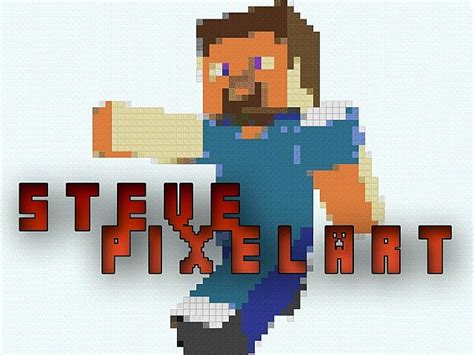 Steve Pixel Art Minecraft Project