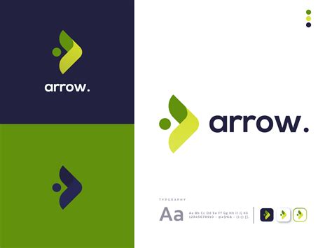 Arrow Modern Logo Design Logo Design Modern Logo Symbol By