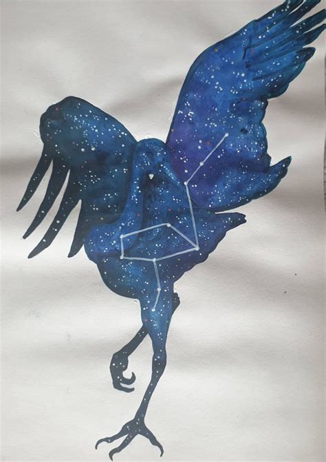 Crane Star Animal Constellation Cards And Prints Grus Etsy Uk