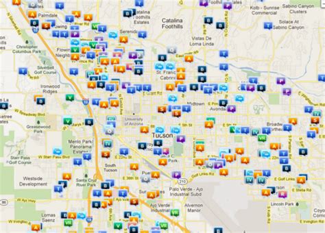 Tucson And Pima County Crime Map
