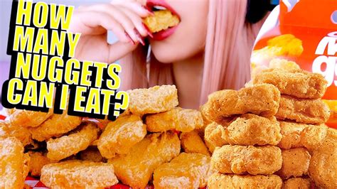 Asmr Mcdonalds Chicken Nuggets Challenge Auzsome Austin S Eating Sounds Youtube