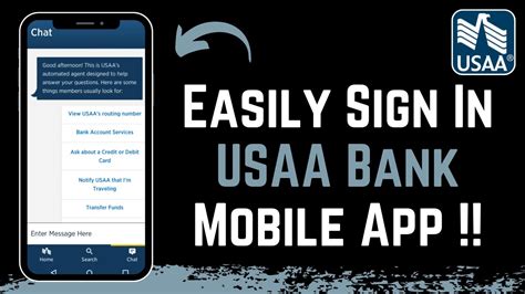 Usaa Bank Login Sign In Usaa Mobile App Youtube