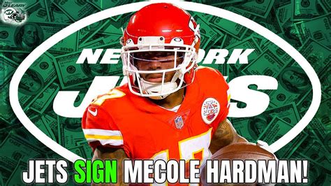 New York Jets Sign Mecole Hardman Youtube