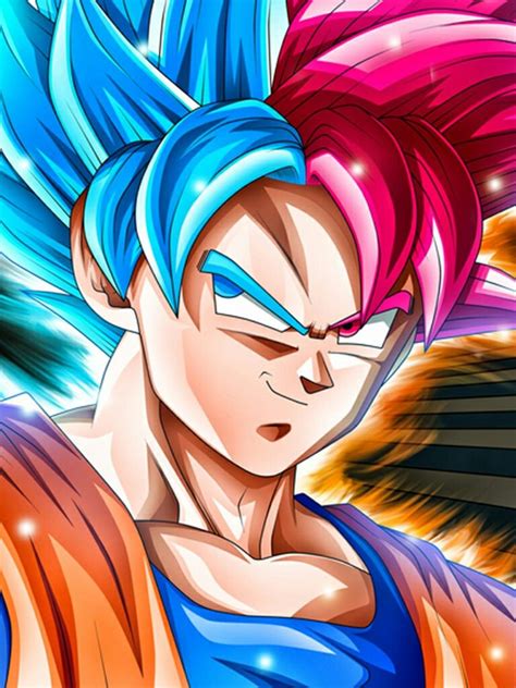 Possibly the most powerful form, super saiyan 4, was used by goku by vegeta, but it's important to note that despite its popularity, it's no longer in canon, since dragon ball super effectively. Goku Super Saiyan God and super saiyan blue | Anime, Goku ...