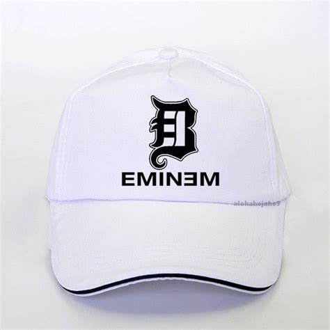 Rapper Eminem Baseball Cap Men Cotton Snapback Hat Various Colors Sja