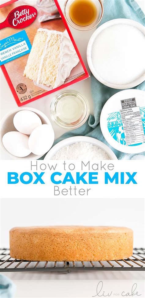 how to make box cake better almost scratch cake vicroty school