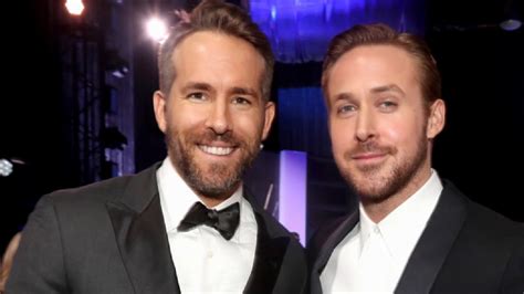 Critics Choice Brings Together Ryan Reynolds And Ryan Gosling For The Most Handsome Picture Ever