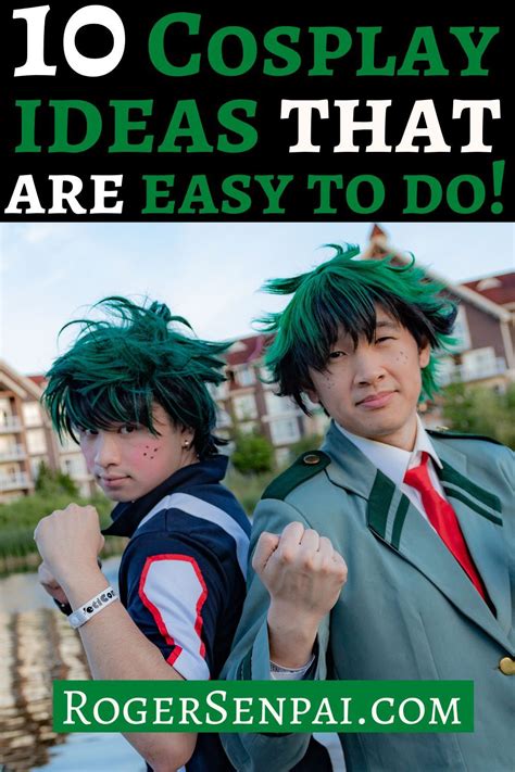 √ Easy Male Cosplay