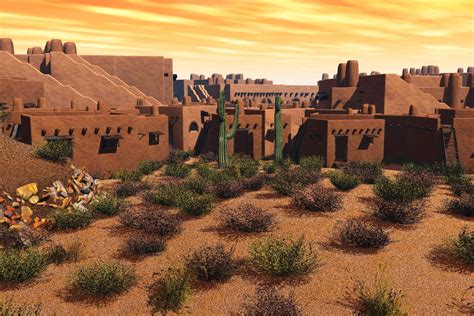 Adobe Desert City By Photographicdesign On Deviantart