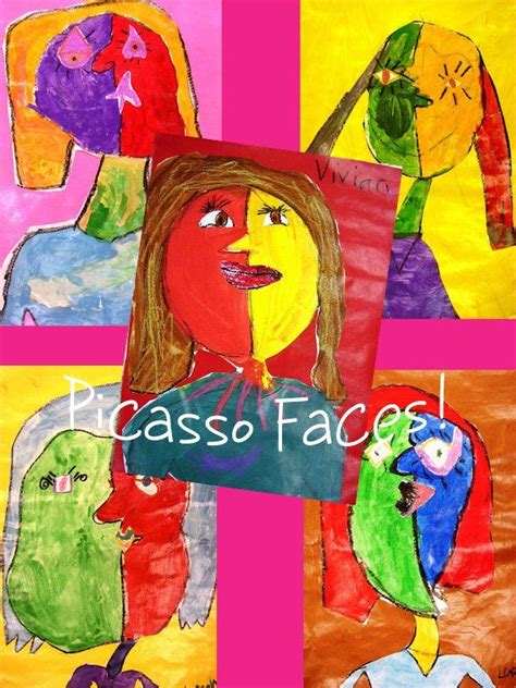 Picasso Faces Art Projects For First Grade Deep Space Sparkle 그림